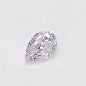 0.24 Carat Pear Faint Pink SI1 Natural Diamond