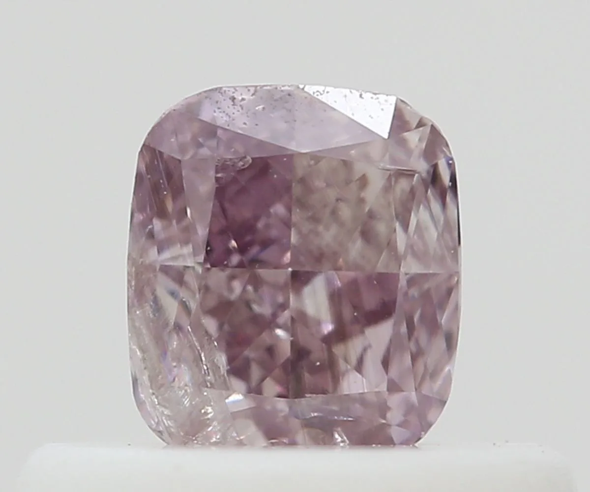0.27 Carat Cushion Brilliant Fancy Intense Pink I3 Natural Diamond 1 0.27 Carat Cushion Brilliant Fancy Intense Pink I3 Natural Diamond