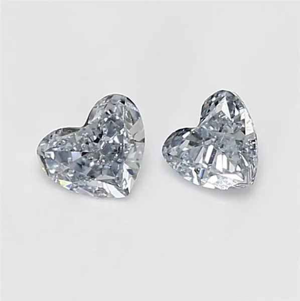0.27 Carat Heart Fancy Blue VVS1 Natural Diamond 1 0.27 Carat Heart Fancy Blue VVS1 Natural Diamond