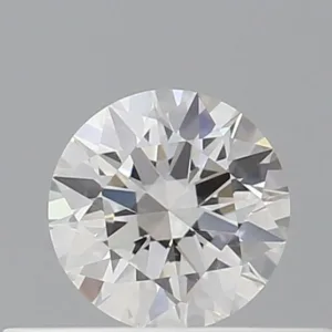 0.31 Carat Round F SI1 Natural Diamond