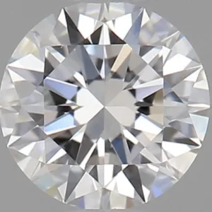 0.32 Carat Round D VVS2 Natural Diamond