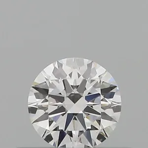 0.33 Carat Round D IF Natural Diamond