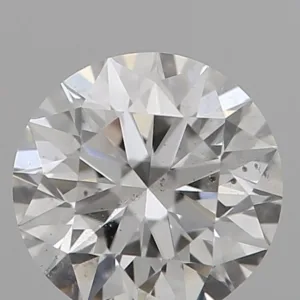 0.33 Carat Round F SI2 Natural Diamond