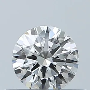 0.35 Carat Round H VVS1 Natural Diamond