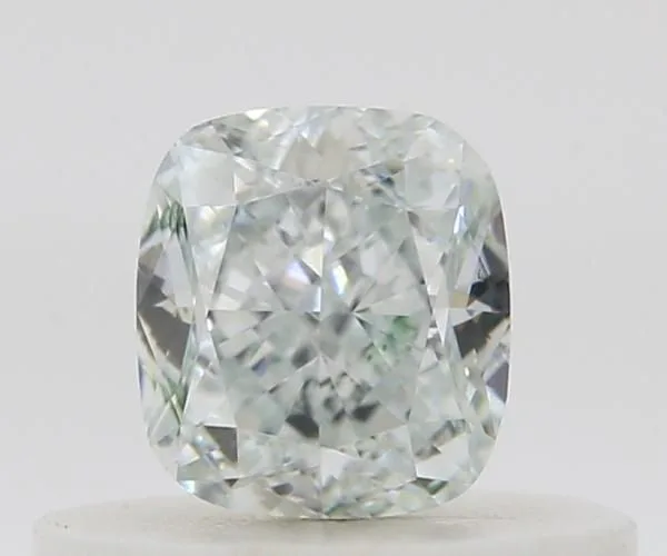 0.36 Carat Cushion Brilliant Light Green VS1 Natural Diamond 1 0.36 Carat Cushion Brilliant Light Green VS1 Natural Diamond
