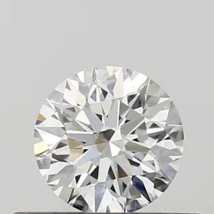 0.36 Carat Round D VS2 Natural Diamond