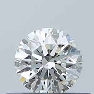 0.37 Carat Round J SI1 Natural Diamond
