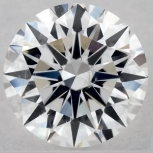 0.38 Carat Round D SI2 Natural Diamond