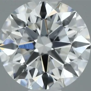 0.4 Carat Round F SI1 Natural Diamond