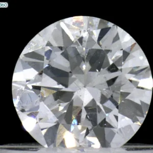 0.41 Carat Round E SI1 Natural Diamond