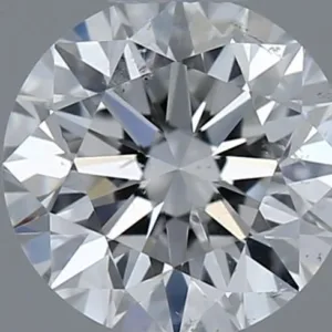 0.42 Carat Round F SI2 Natural Diamond