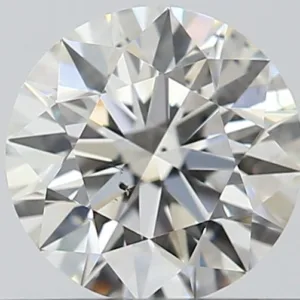 0.43 Carat Round H SI1 Natural Diamond