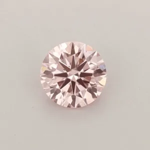 0.44 Carat Round Fancy Intense Pink VS1 Lab Diamond