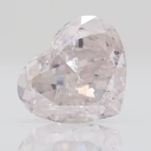 0.5 Carat Heart Light Pink I2 Natural Diamond