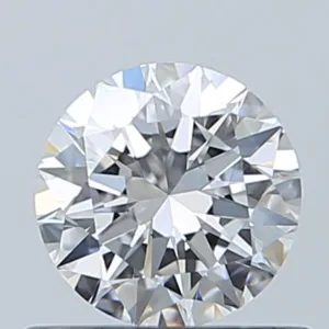 0.5 Carat Round D VVS1 Natural Diamond
