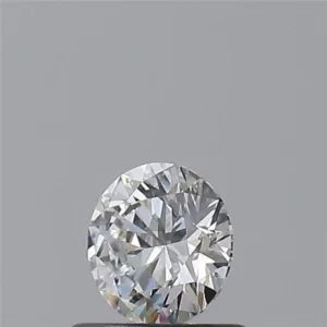 0.5 Carat Round D VVS2 Natural Diamond
