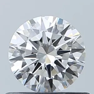 0.5 Carat Round E VVS2 Natural Diamond