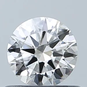 0.5 Carat Round H IF Natural Diamond