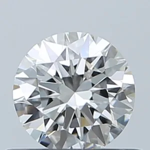 0.5 Carat Round H IF Natural Diamond