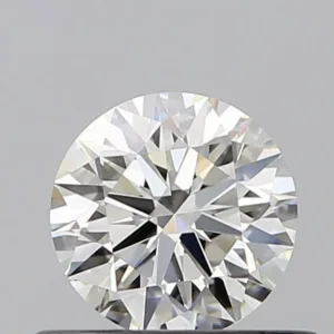 0.5 Carat Round J VVS1 Natural Diamond