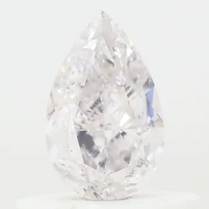 0.51 Carat Pear Very Light Pink SI2 Natural Diamond