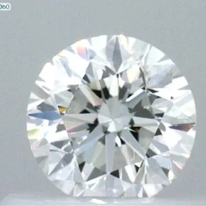 0.51 Carat Round E VVS2 Natural Diamond