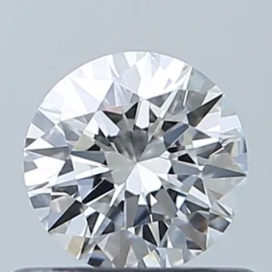 0.51 Carat Round F VVS1 Natural Diamond