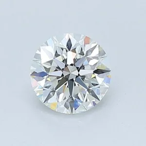 0.51 Carat Round H VVS1 Natural Diamond