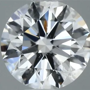 0.52 Carat Round D SI2 Natural Diamond