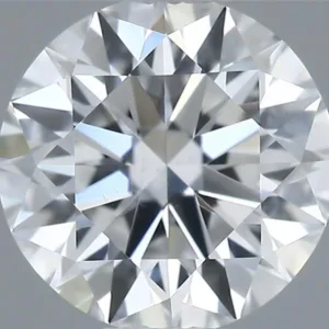 0.52 Carat Round D SI2 Natural Diamond