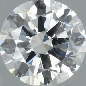 0.52 Carat Round F SI2 Natural Diamond