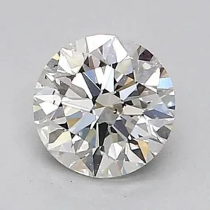 0.53 Carat Round H SI1 Natural Diamond