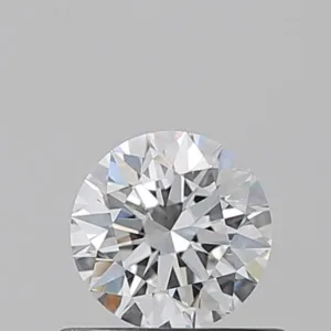 0.54 Carat Round E VVS2 Natural Diamond