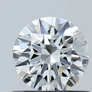 0.54 Carat Round H IF Natural Diamond