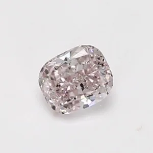 0.55 Carat Cushion Brilliant Fancy Light Pink SI2 Natural Diamond