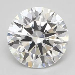 0.57 Carat Round F VS1 Natural Diamond