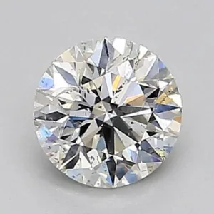 0.57 Carat Round H SI2 Natural Diamond