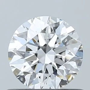 0.58 Carat Round E VVS1 Natural Diamond