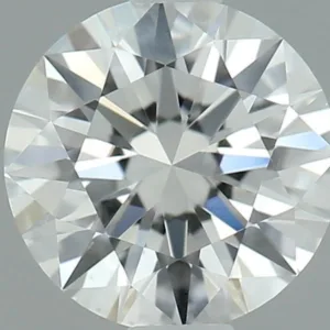 0.58 Carat Round F SI1 Natural Diamond