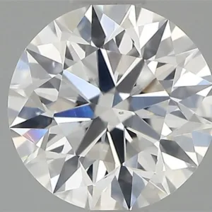 0.6 Carat Round D SI1 Natural Diamond