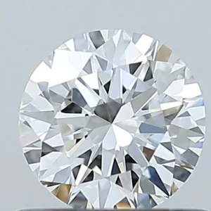 0.6 Carat Round E VVS2 Natural Diamond