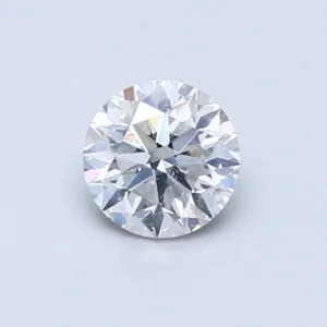 0.6 Carat Round F SI2 Natural Diamond