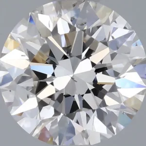 0.6 Carat Round H SI1 Natural Diamond