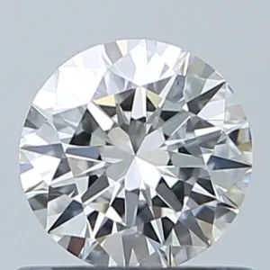 0.6 Carat Round H VS1 Natural Diamond