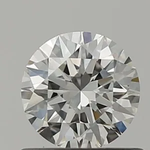 0.6 Carat Round I IF Natural Diamond