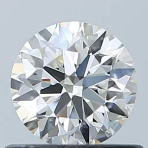 0.6 Carat Round I VVS2 Natural Diamond