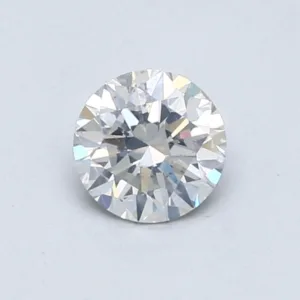 0.66 Carat Round H SI2 Natural Diamond