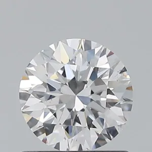 0.7 Carat Round D SI1 Natural Diamond