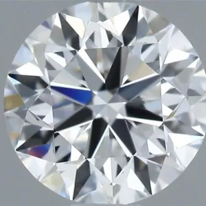 0.7 Carat Round D VS2 Natural Diamond