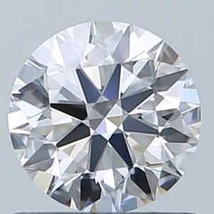 0.7 Carat Round D VVS1 Natural Diamond